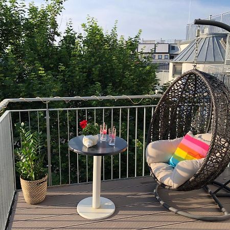 Stylish Rooms, Sunny Terrace In Vienna City Center Exterior foto